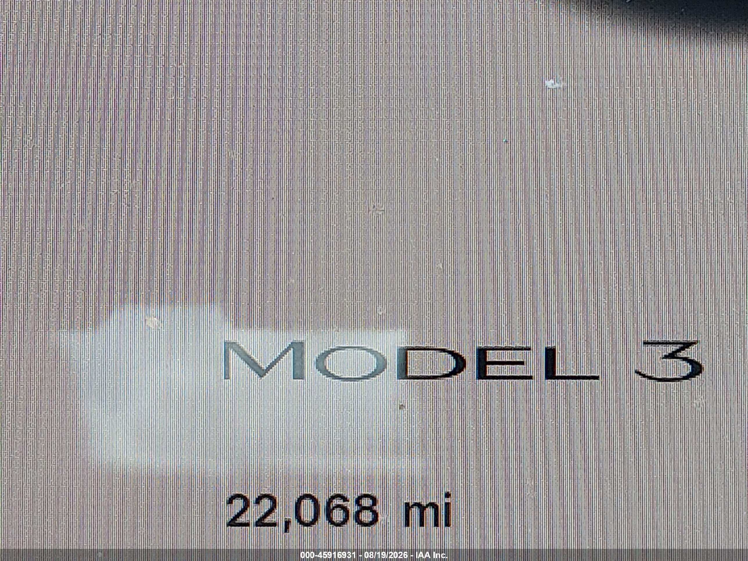 2023 TESLA MODEL 3 REAR-WHEEL DRIVE