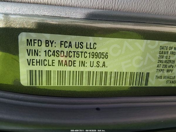 2026 DODGE DURANGO GT PLUS AWD HEMI V8