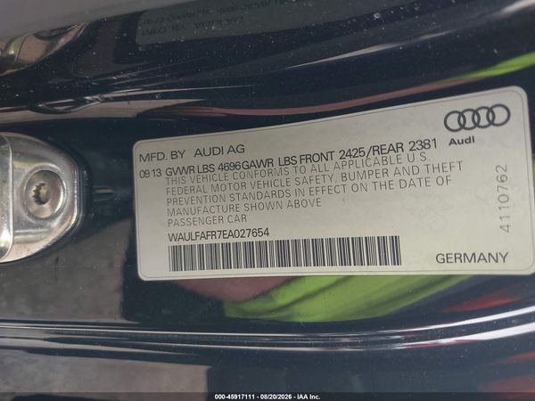 2014 AUDI A5 2.0T PREMIUM