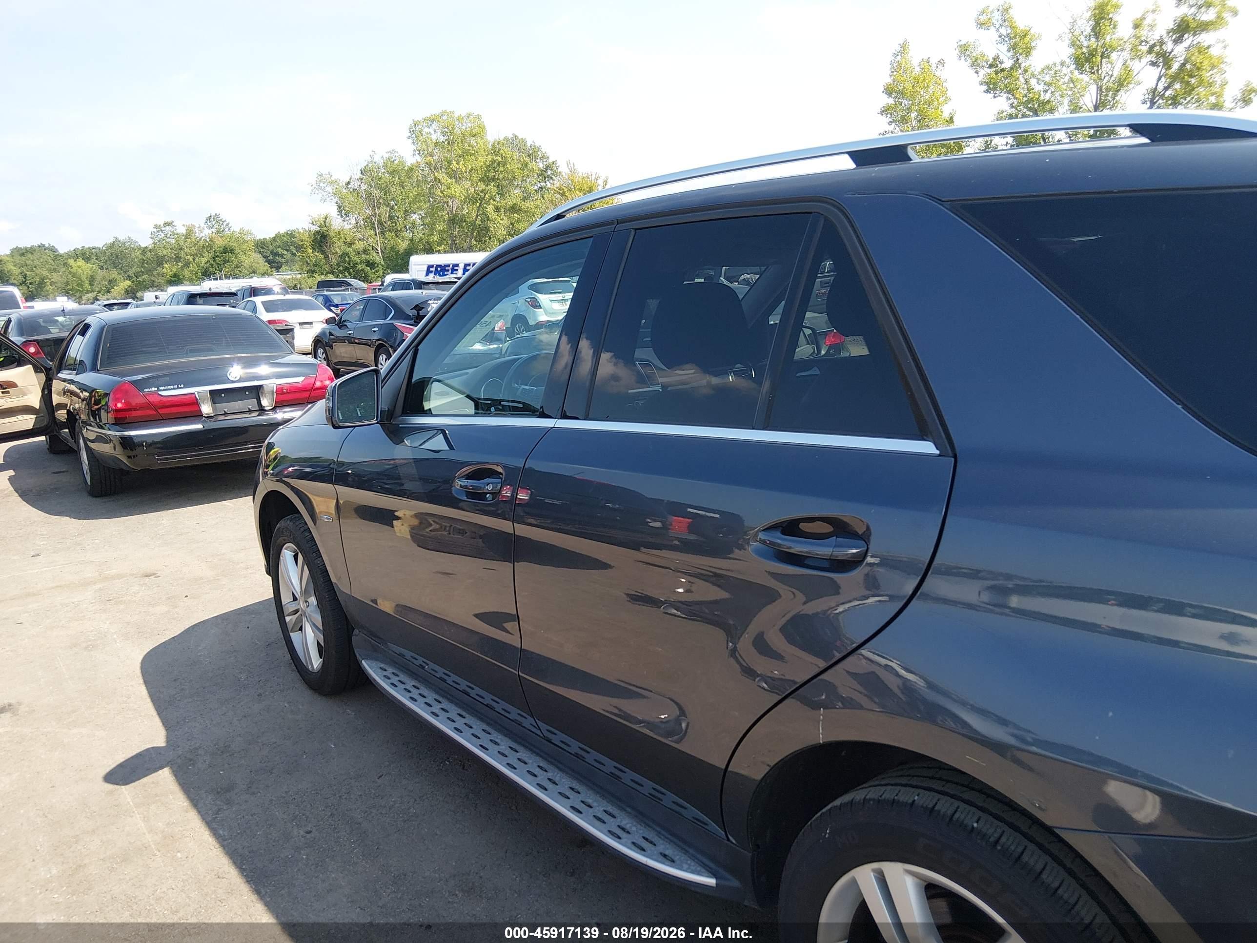 2012 MERCEDES-BENZ ML 350 4MATIC