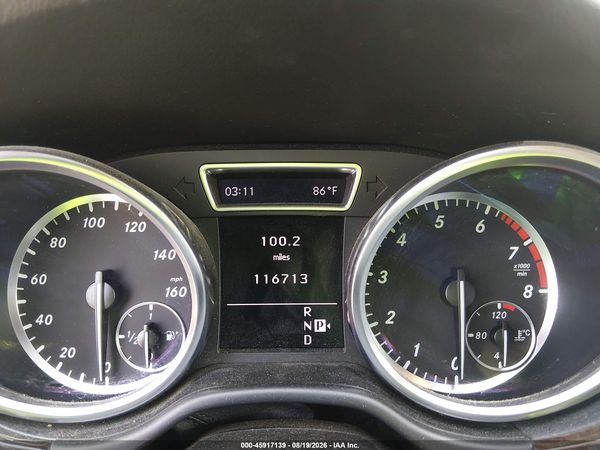 2012 MERCEDES-BENZ ML 350 4MATIC
