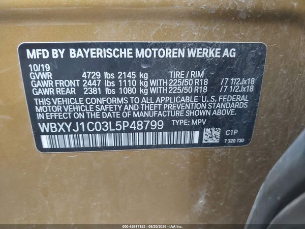 2020 BMW X2 XDRIVE28I