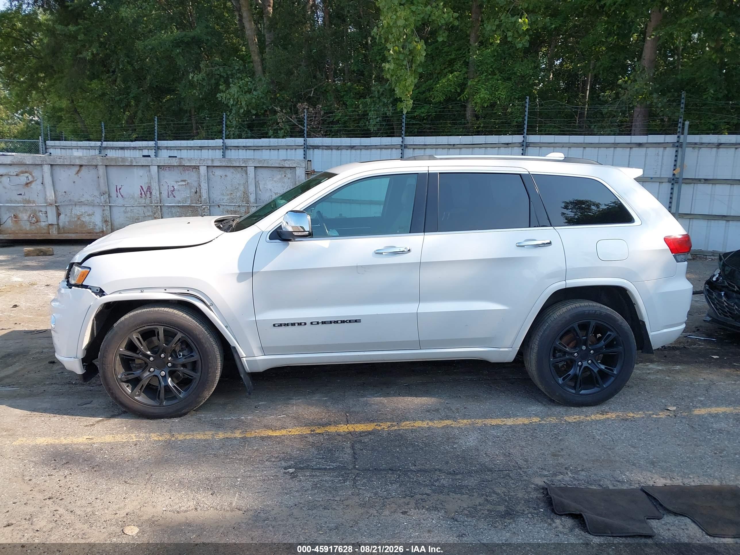 2019 JEEP GRAND CHEROKEE OVERLAND