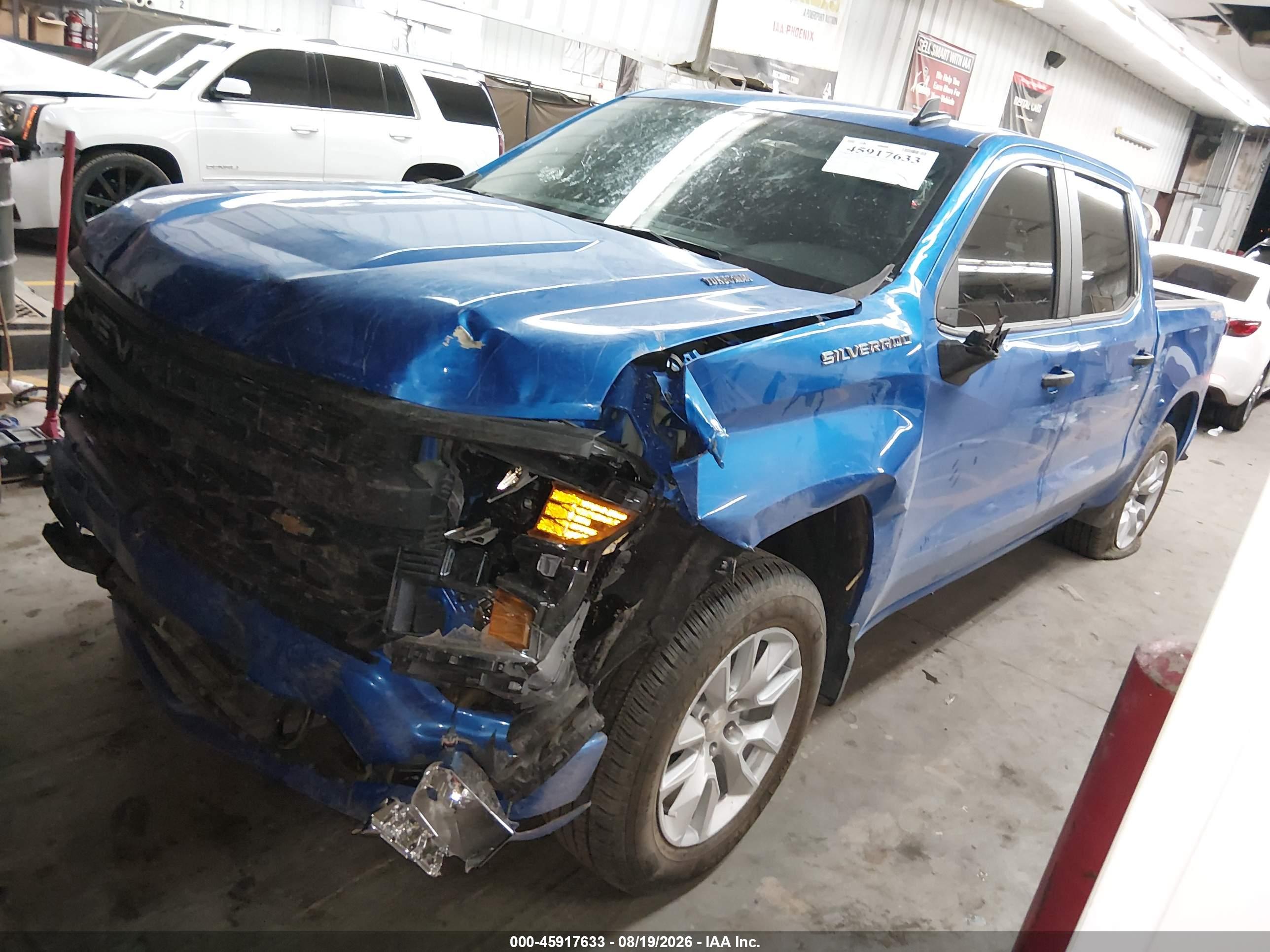2025 CHEVROLET SILVERADO 1500 4WD  SHORT BED CUSTOM — I2