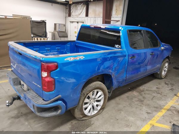 2025 CHEVROLET SILVERADO 1500 4WD  SHORT BED CUSTOM — I4