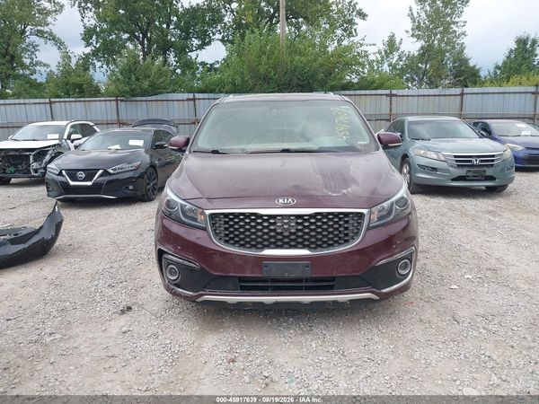 2017 KIA SEDONA SX LUXURY