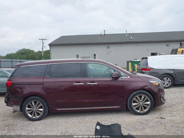 2017 KIA SEDONA SX LUXURY