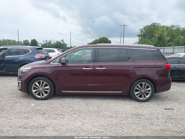2017 KIA SEDONA SX LUXURY