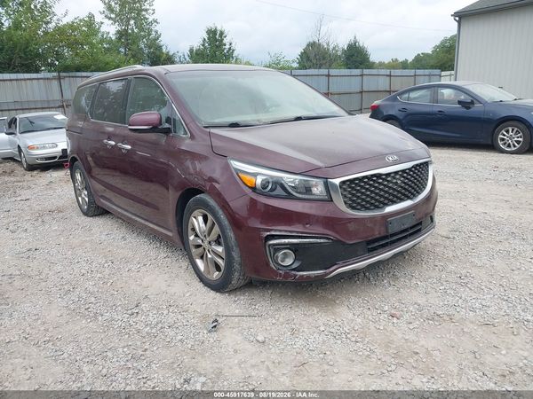 2017 KIA SEDONA SX LUXURY