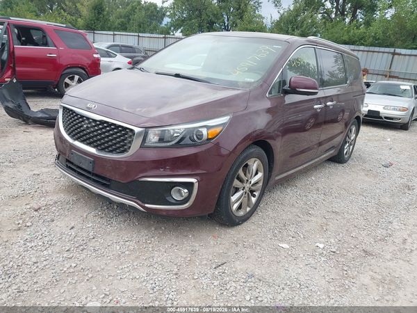 2017 KIA SEDONA SX LUXURY