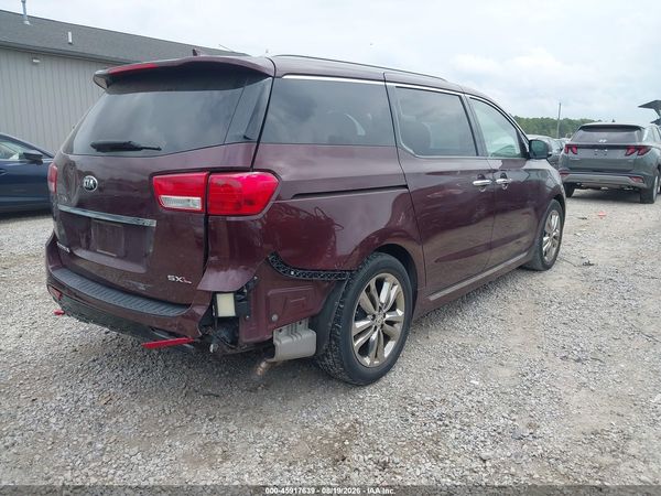 2017 KIA SEDONA SX LUXURY