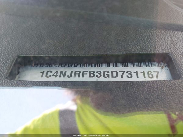 2016 JEEP PATRIOT HIGH ALTITUDE EDITION