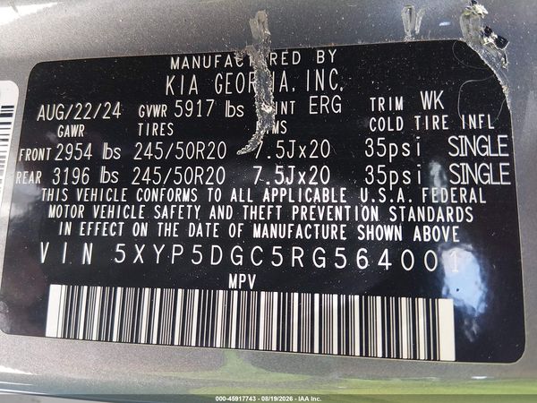 2024 KIA TELLURIDE SX