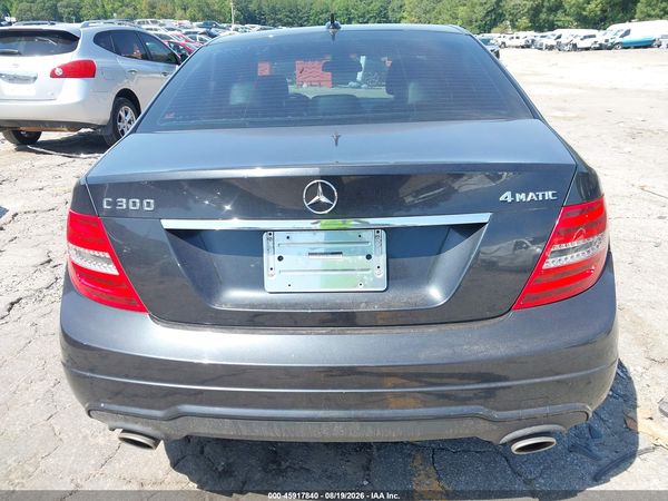 2012 MERCEDES-BENZ C 300 SPORT 4MATIC