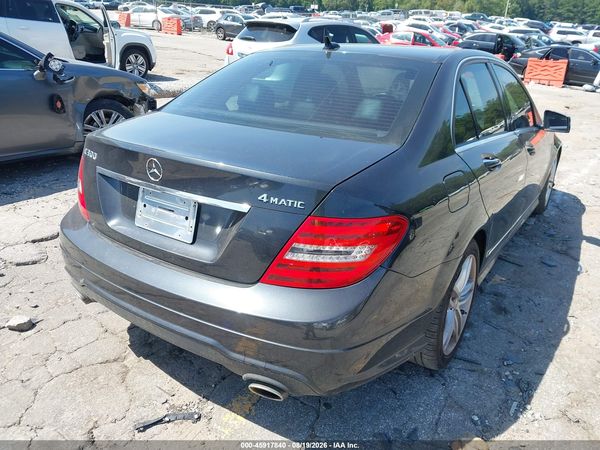 2012 MERCEDES-BENZ C 300 SPORT 4MATIC