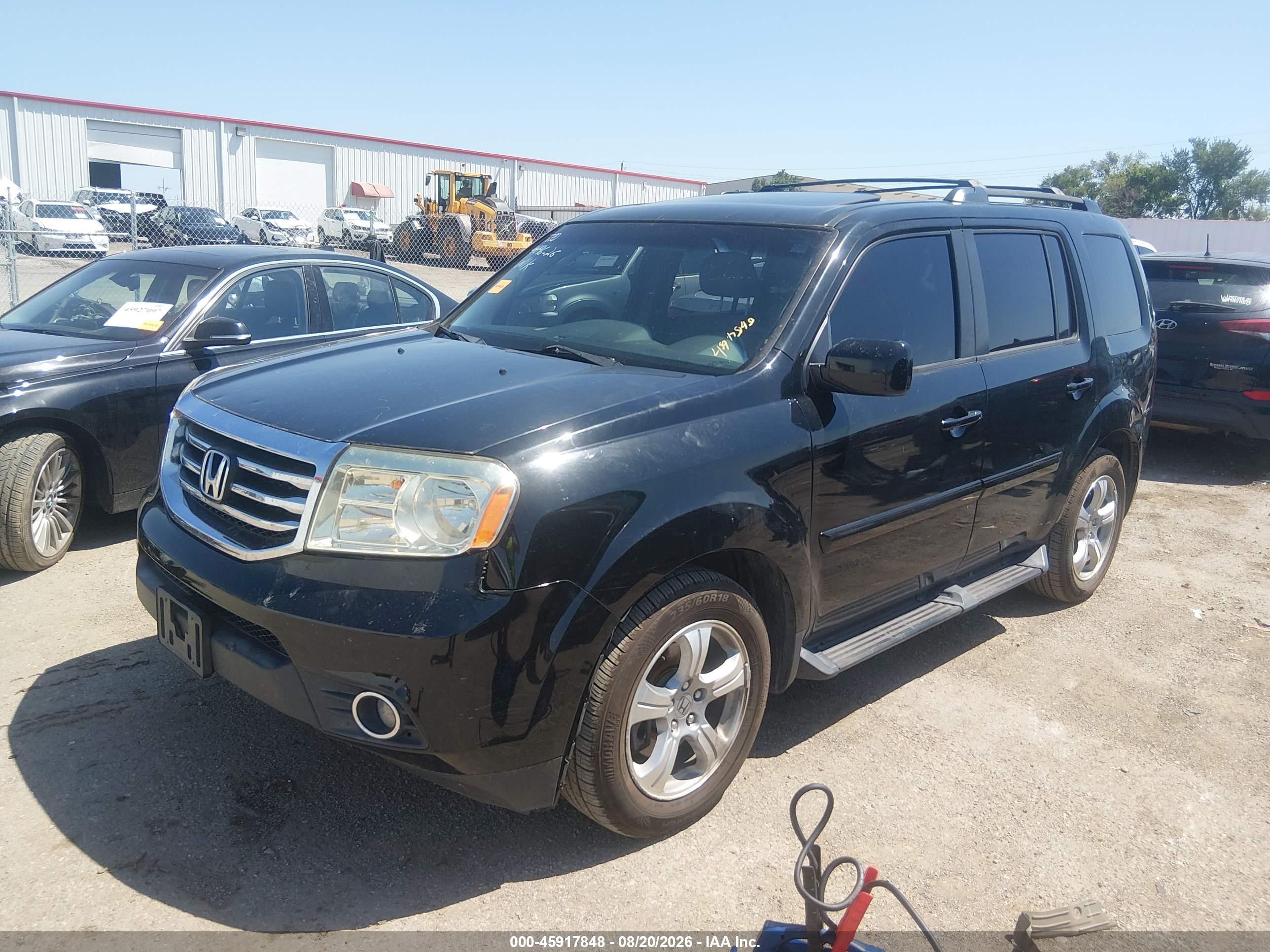 2013 HONDA PILOT EX-L — I2