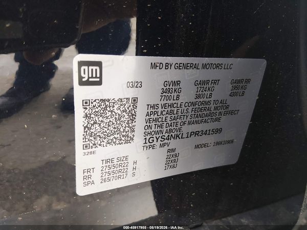 2023 CADILLAC ESCALADE ESV 4WD SPORT