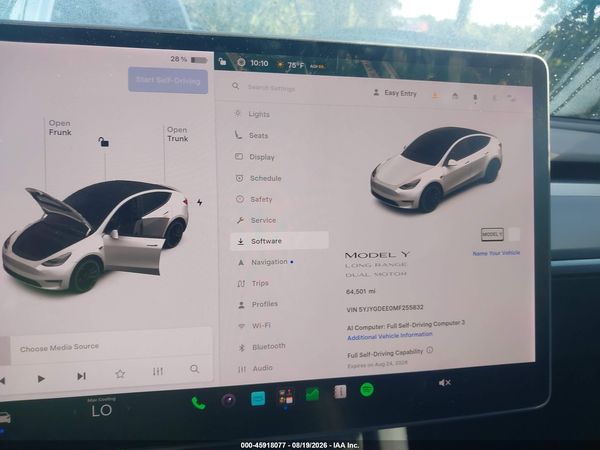 2021 TESLA MODEL Y