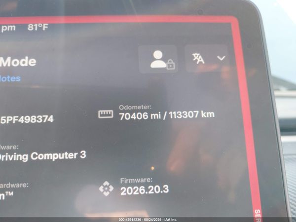 2023 TESLA MODEL 3 REAR-WHEEL DRIVE
