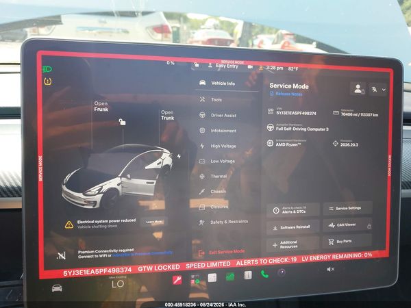 2023 TESLA MODEL 3 REAR-WHEEL DRIVE