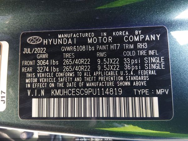 2023 GENESIS GV80 3.5T AWD
