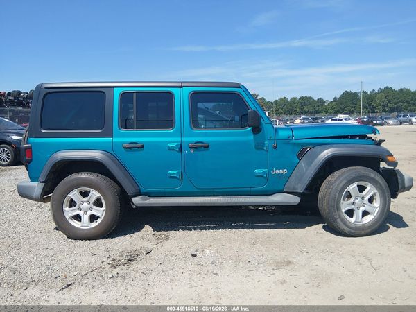 2019 JEEP WRANGLER UNLIMITED SPORT S 4X4