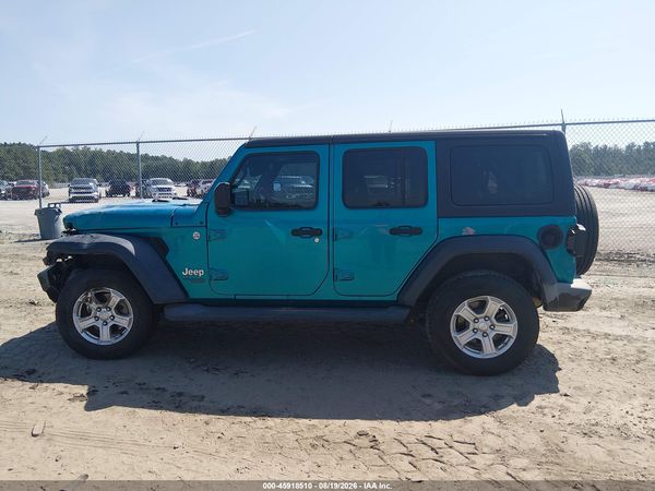 2019 JEEP WRANGLER UNLIMITED SPORT S 4X4