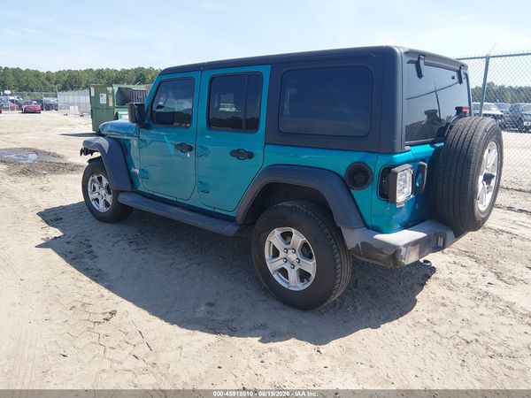 2019 JEEP WRANGLER UNLIMITED SPORT S 4X4