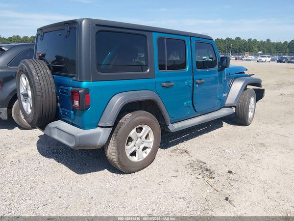 2019 JEEP WRANGLER UNLIMITED SPORT S 4X4