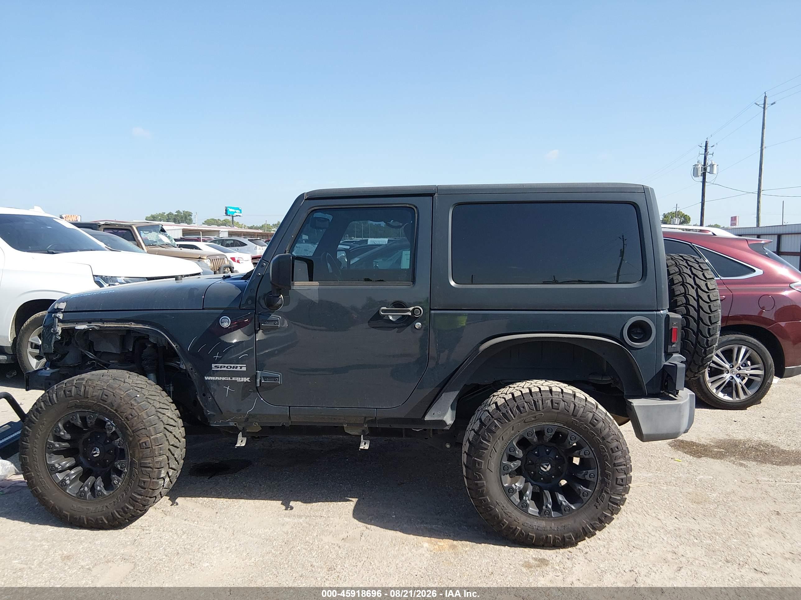 2018 JEEP WRANGLER JK SPORT S 4X4