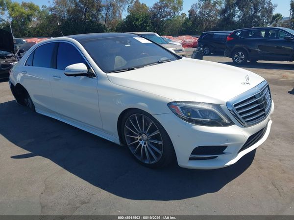 2016 MERCEDES-BENZ S 550 S550