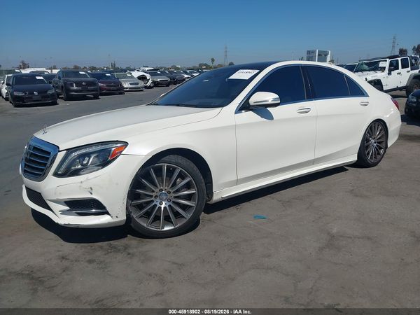 2016 MERCEDES-BENZ S 550 S550