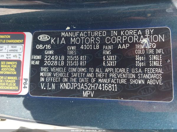 2017 KIA SOUL +