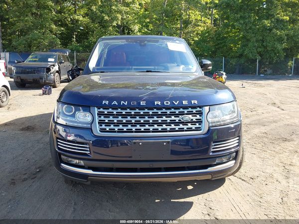 2017 LAND ROVER RANGE ROVER