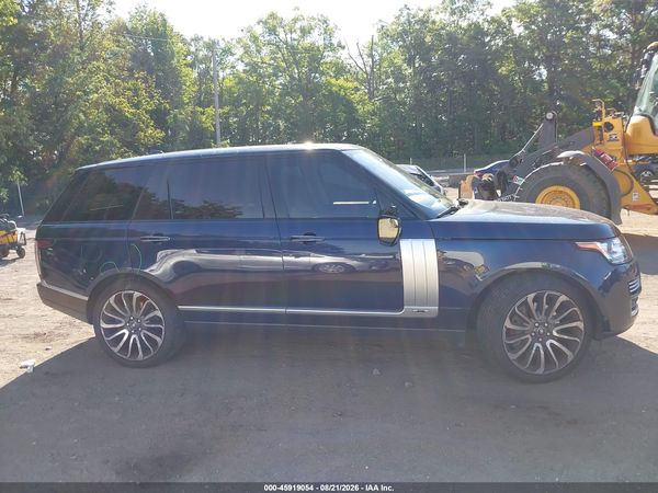 2017 LAND ROVER RANGE ROVER