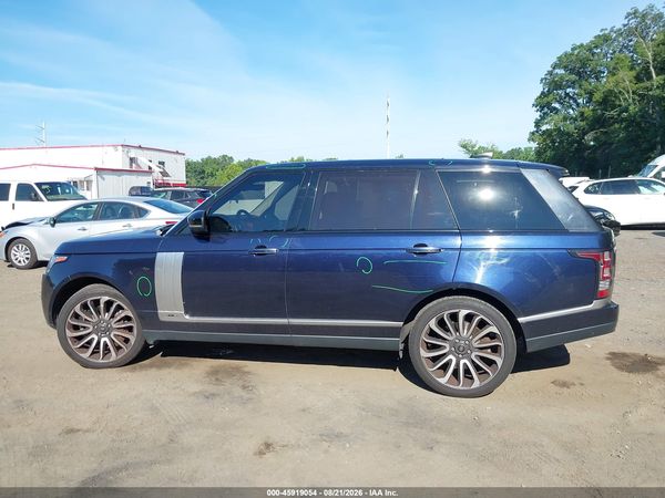 2017 LAND ROVER RANGE ROVER