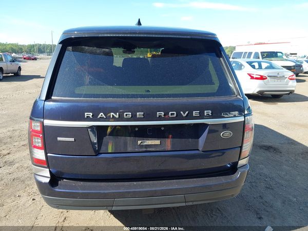 2017 LAND ROVER RANGE ROVER
