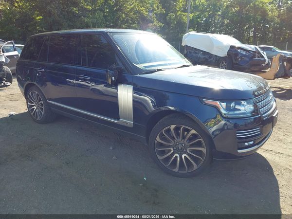 2017 LAND ROVER RANGE ROVER