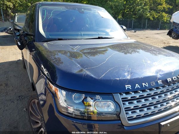 2017 LAND ROVER RANGE ROVER