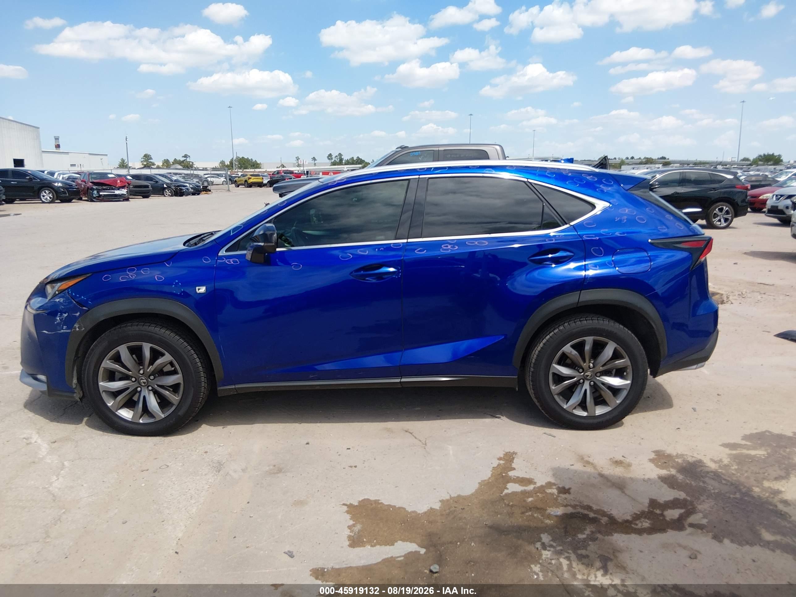 2017 LEXUS NX 200T F SPORT