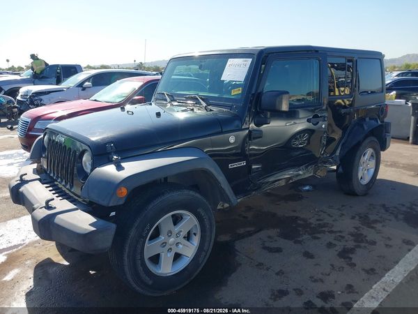 2016 JEEP WRANGLER UNLIMITED SPORT