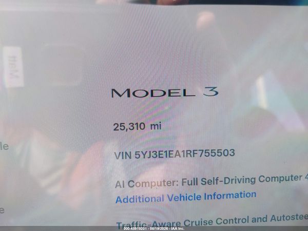 2024 TESLA MODEL 3