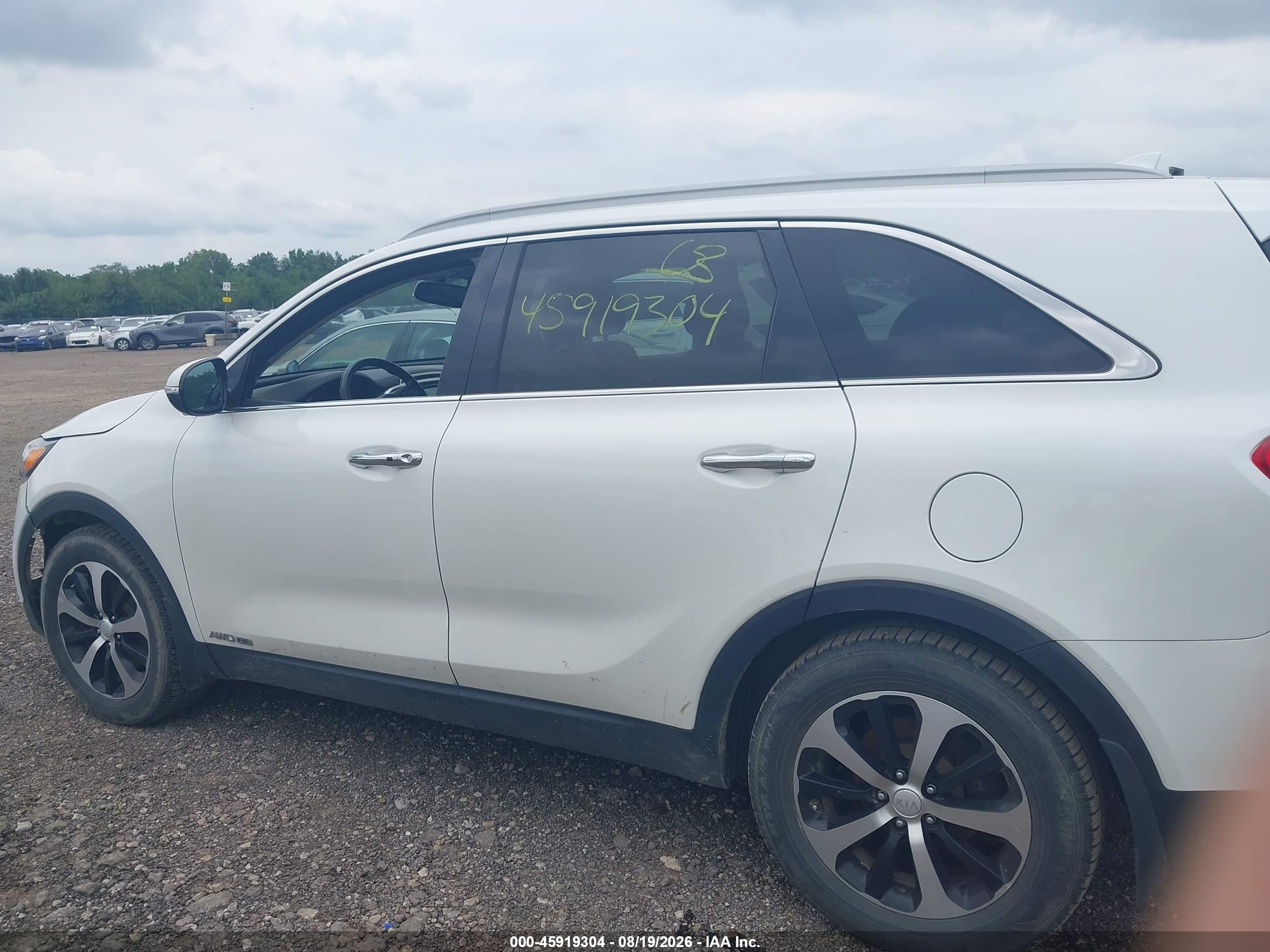 2016 KIA SORENTO 3.3L EX