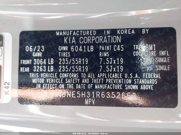 2024 KIA CARNIVAL MPV SX PRESTIGE