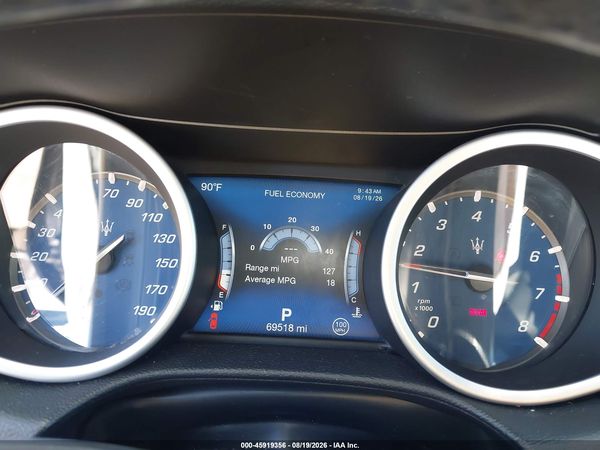2018 MASERATI GHIBLI