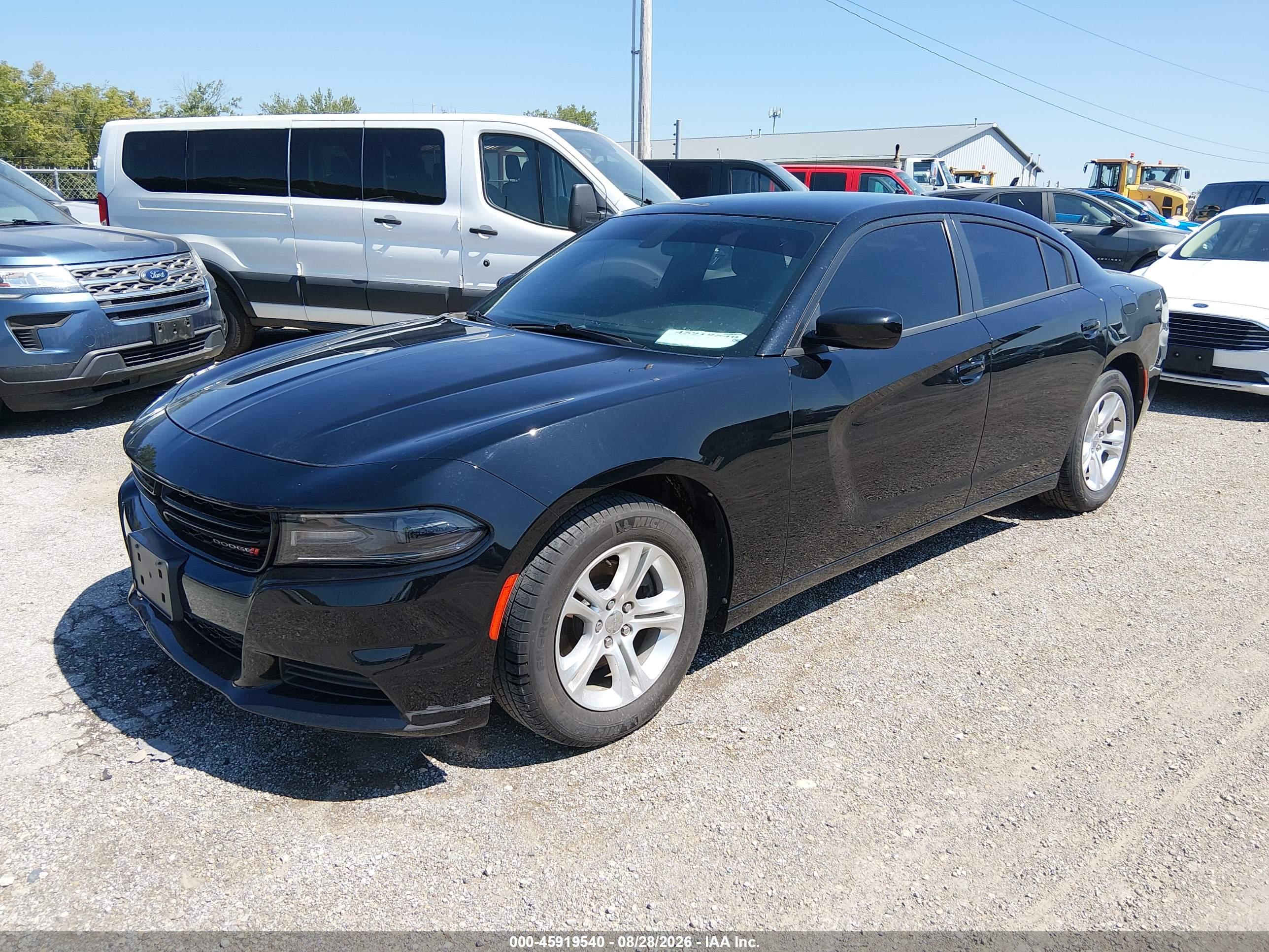 2020 DODGE CHARGER SXT RWD — I2