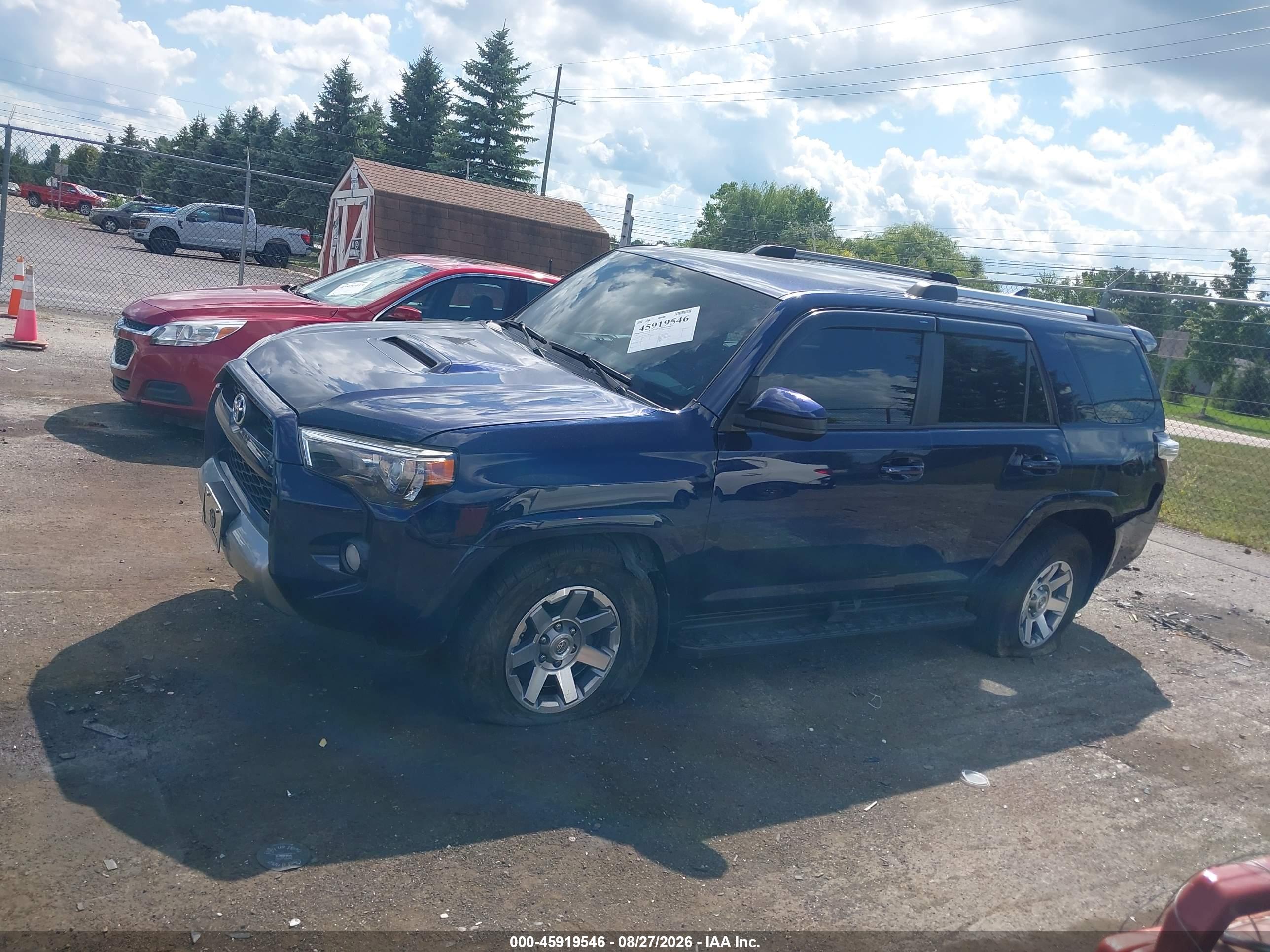 2016 TOYOTA 4RUNNER TRAIL