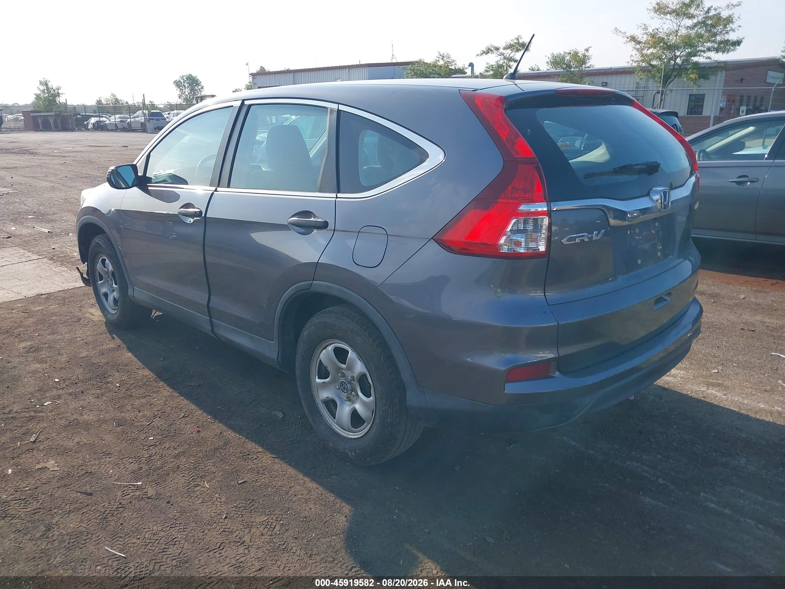 2016 HONDA CR-V LX — I2