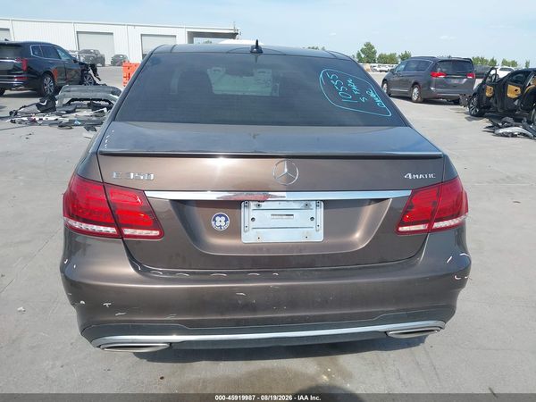 2014 MERCEDES-BENZ E 350 4MATIC