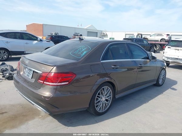 2014 MERCEDES-BENZ E 350 4MATIC